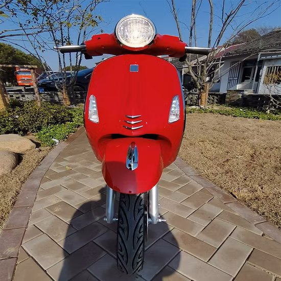 Moto elettrica da corsa elettrica per scooter elettrico a 2 ruote da 72 V 2000 W con doppio freno a disco