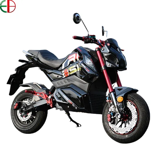 Motocicletta da corsa elettrica a due ruote Accumos da 2000 W a 9000 W per adulti