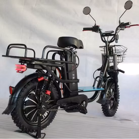 Commercio all'ingrosso Bici Elettrica 350 W/500 W MID Moter 2 Ruote di Bicicletta 48 V/60 V Batteria Al Piombo E Scooter Facotry a buon mercato per Adulti